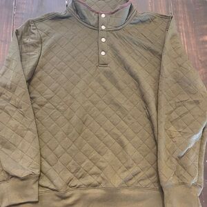 Men's Quilted Sweater